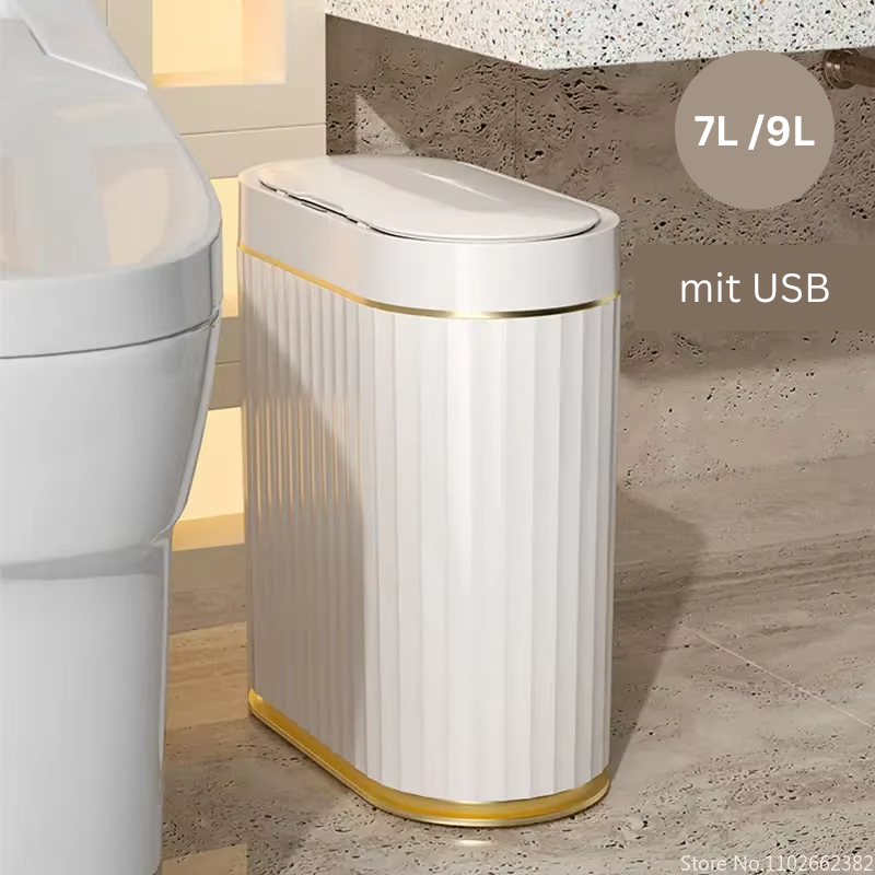 Müllux - Stilvoll Sensor- Mülleimer für moderne Badezimmer