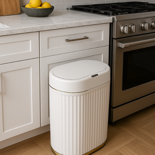 Müllux - Stilvoll Sensor- Mülleimer für moderne Badezimmer